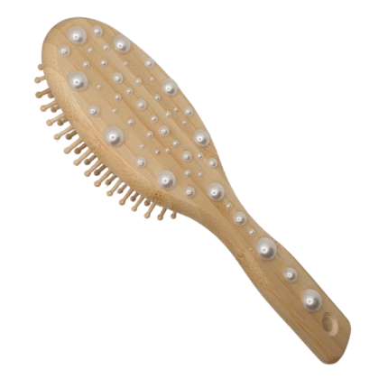 Νυφική χτένα  wooden pearl